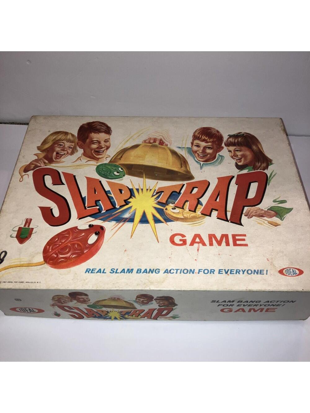 Vintage 1967 Ideal ~ Slap Trap Game Complete “RARE “